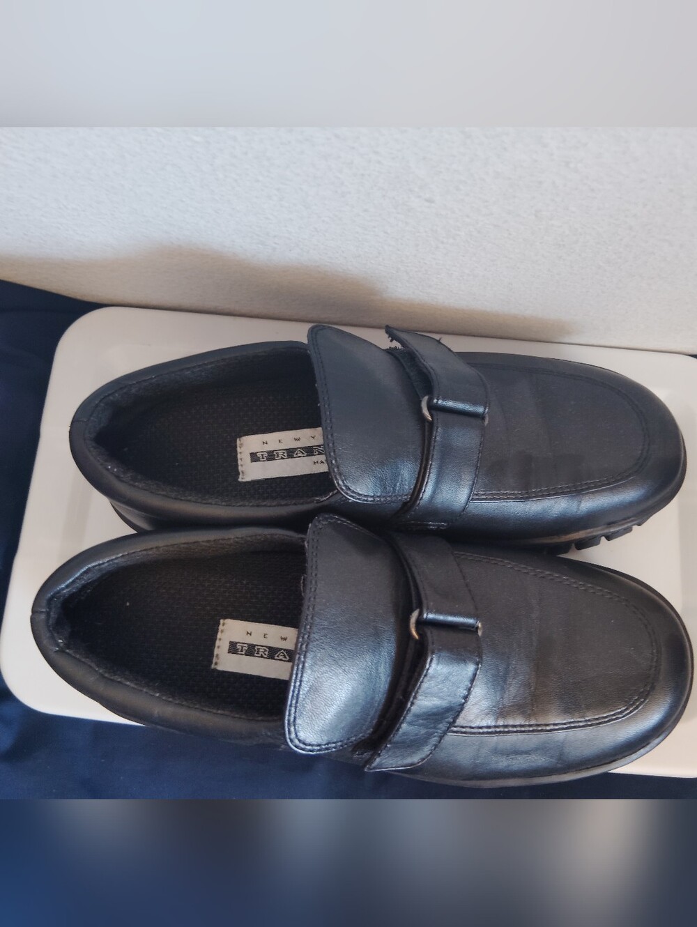 New York Transit Women's Black Slip-On Loafers